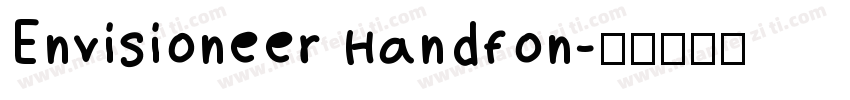 Envisioneer Handfon字体转换